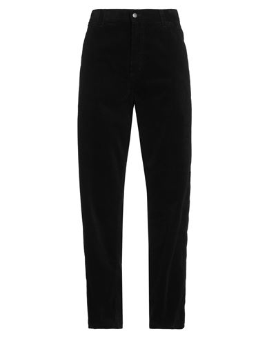 Carhartt Man Pants Black Size 34w-32l Organic Cotton In Black