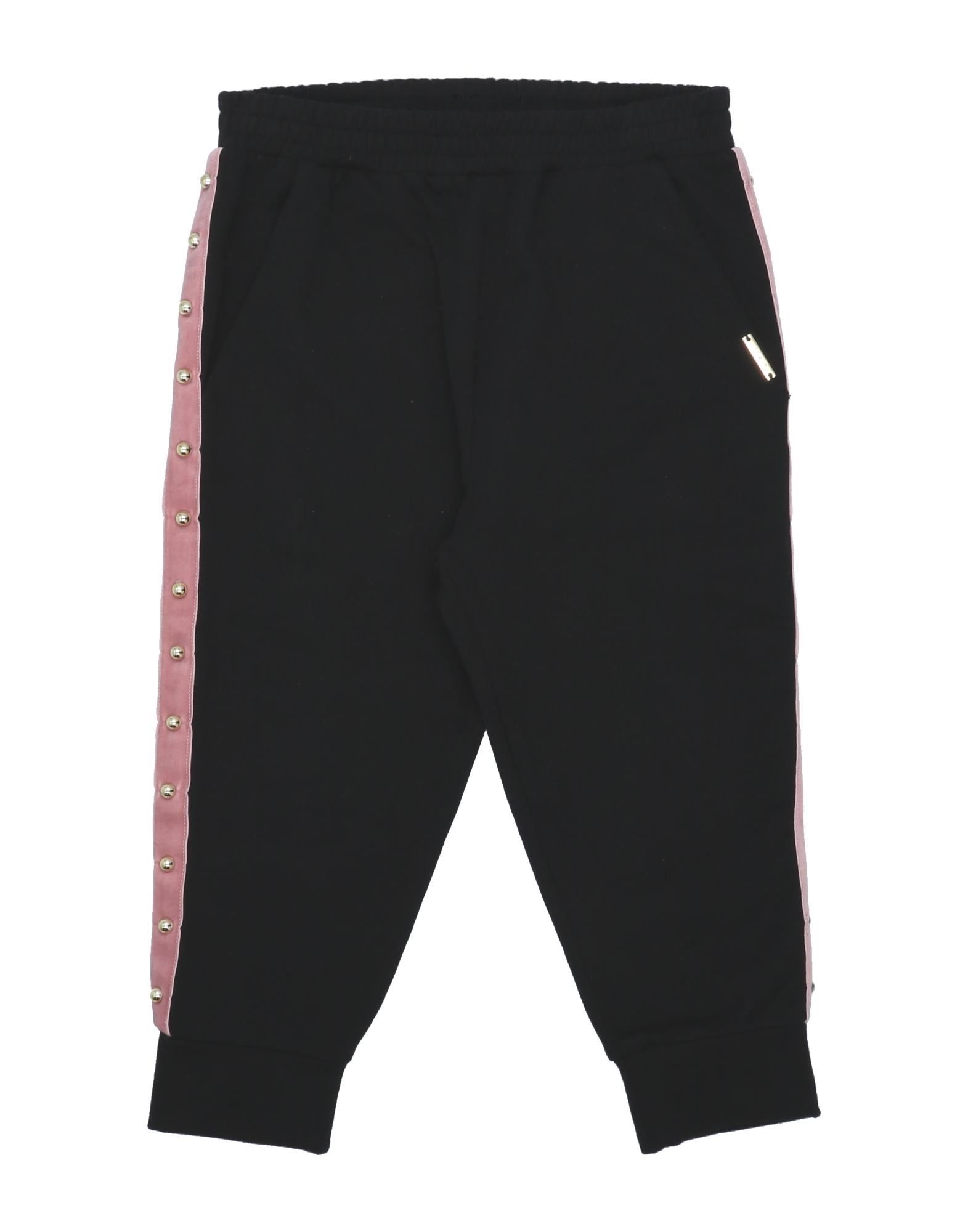 Shop Liu •jo Toddler Girl Pants Black Size 7 Cotton, Elastane
