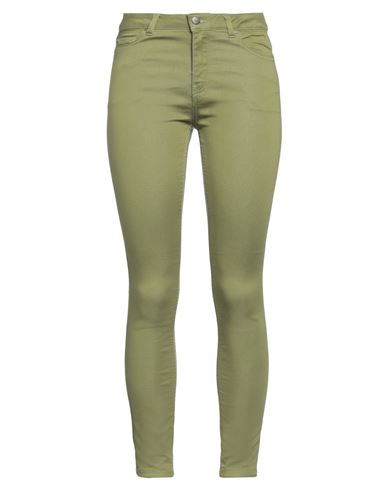 Sh By Silvian Heach Woman Pants Military Green Size 25 Cotton, Polyester, Elastane