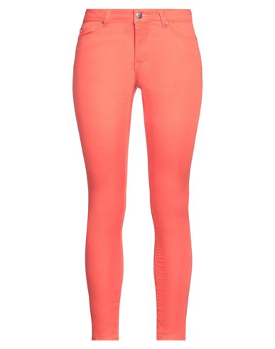 Sh By Silvian Heach Woman Pants Orange Size 25 Cotton, Polyester, Elastane
