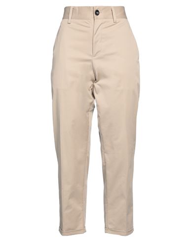 Pt Torino Woman Pants Beige Size 6 Cotton, Elastane