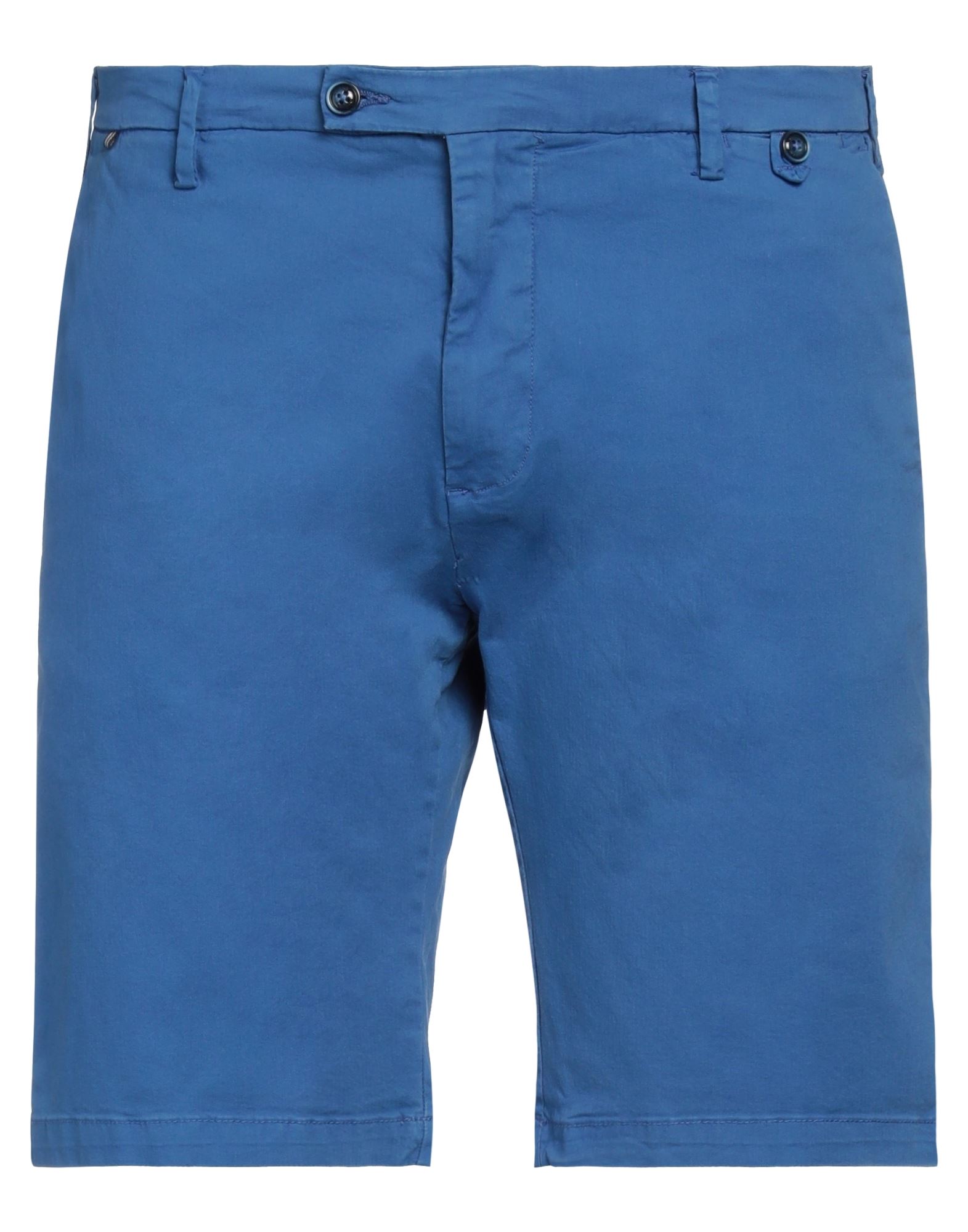 At.p.co At. P.co Man Shorts & Bermuda Shorts Blue Size 36 Cotton, Elastane