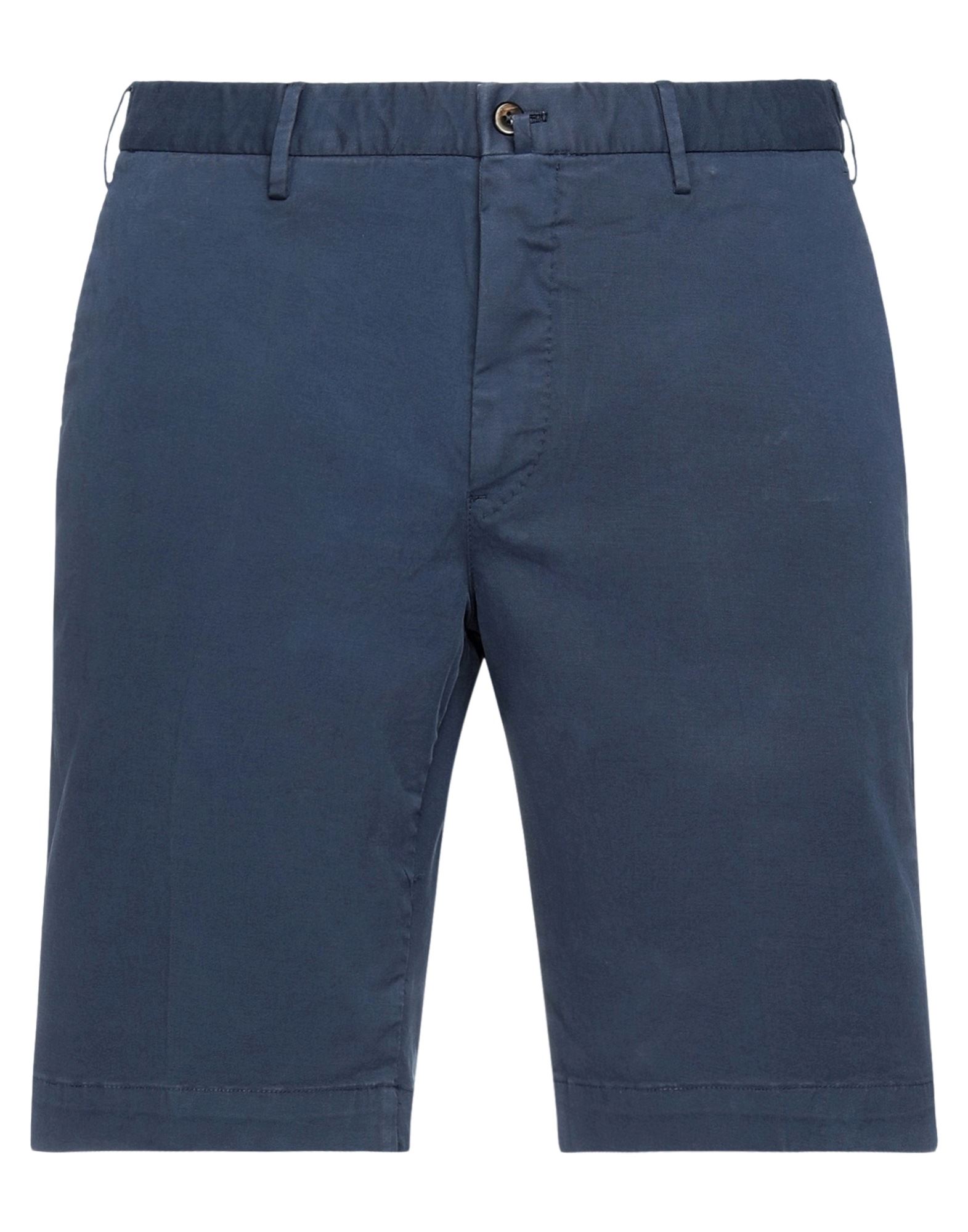 Pt Torino Shorts & Bermuda Shorts In Dark Blue