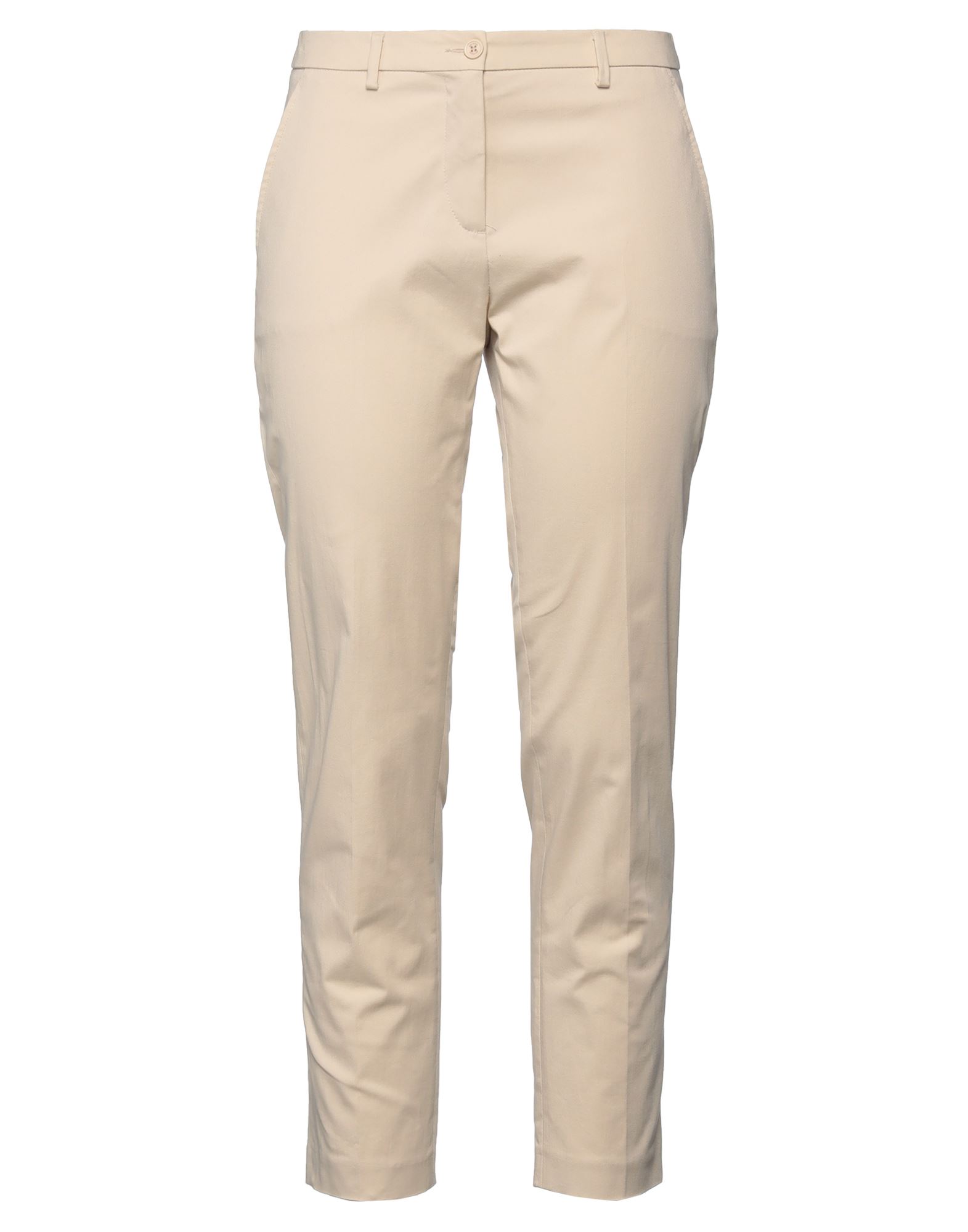 Shop Seventy Sergio Tegon Woman Pants Beige Size 6 Cotton, Elastane