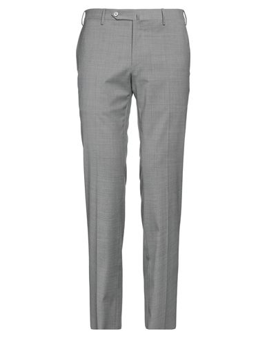 Pt Torino Man Pants Light Grey Size 38 Polyester, Wool, Elastane