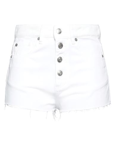 Iro Woman Shorts & Bermuda Shorts White Size 25 Cotton, Elastane