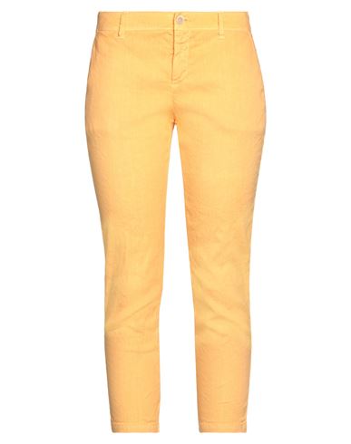 Shop 120% Lino Woman Pants Mandarin Size 10 Linen, Cotton, Elastane