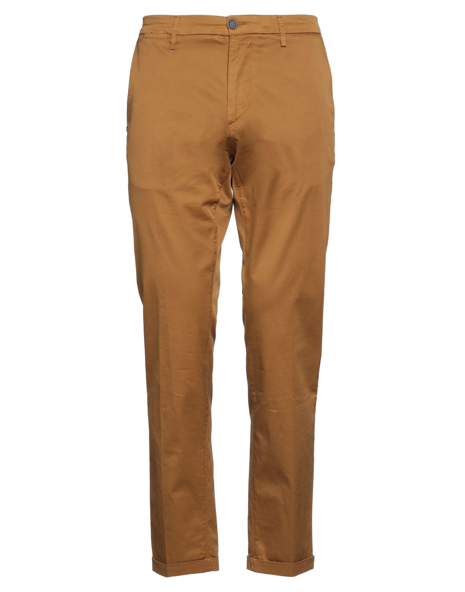 Shop Re-hash Re_hash Man Pants Mustard Size 35 Cotton, Elastane In Yellow