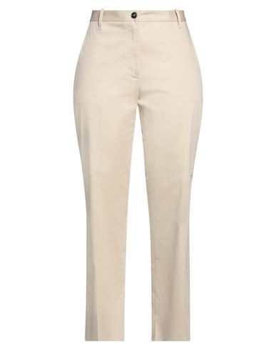 Nine:inthe:morning Nine In The Morning Woman Pants Beige Size 28 Cotton, Elastane In Beige