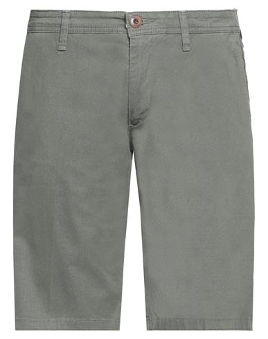 Bomboogie Man Shorts & Bermuda Shorts Military Green Size 30 Cotton, Elastane