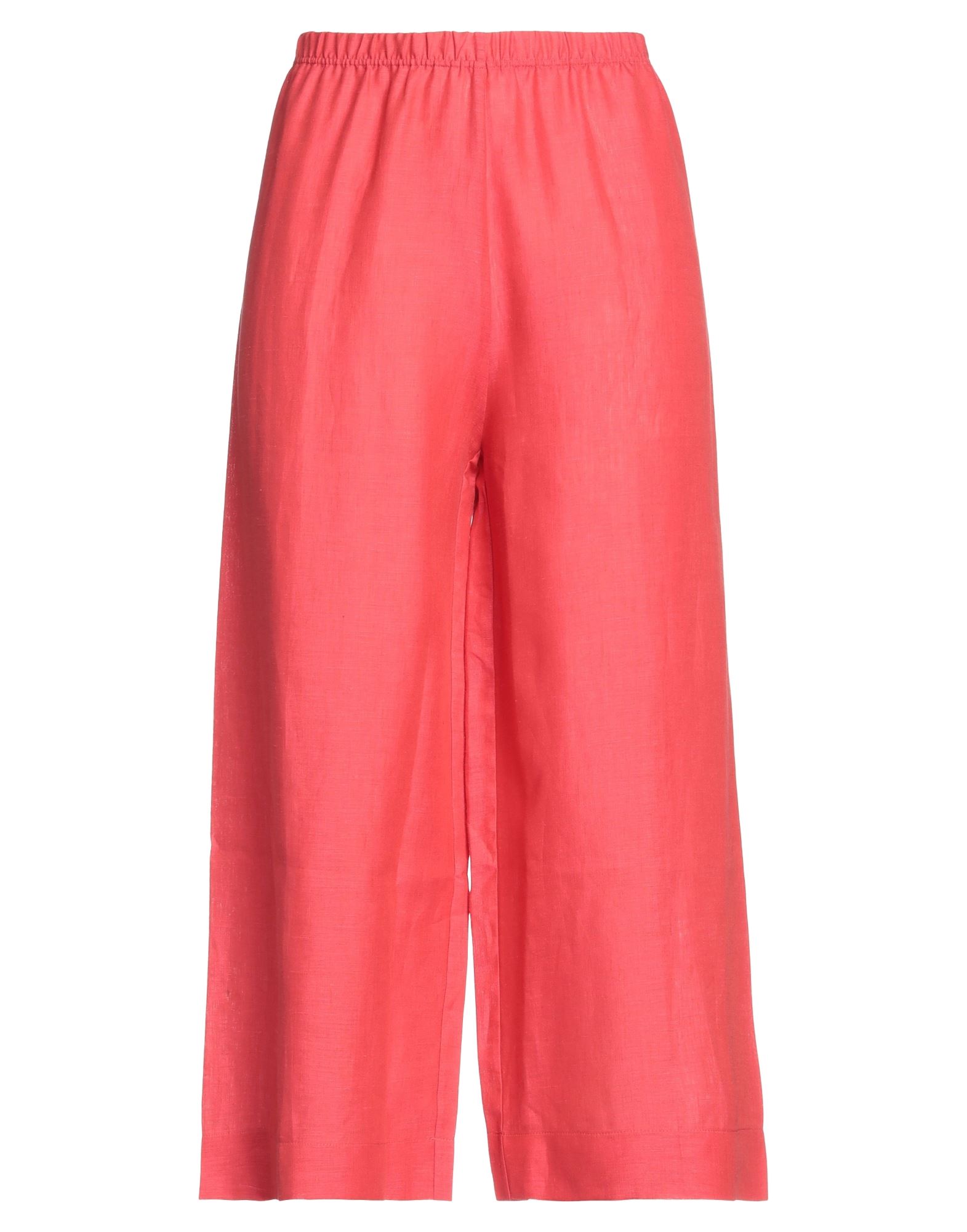 Anneclaire Cropped Pants In Red
