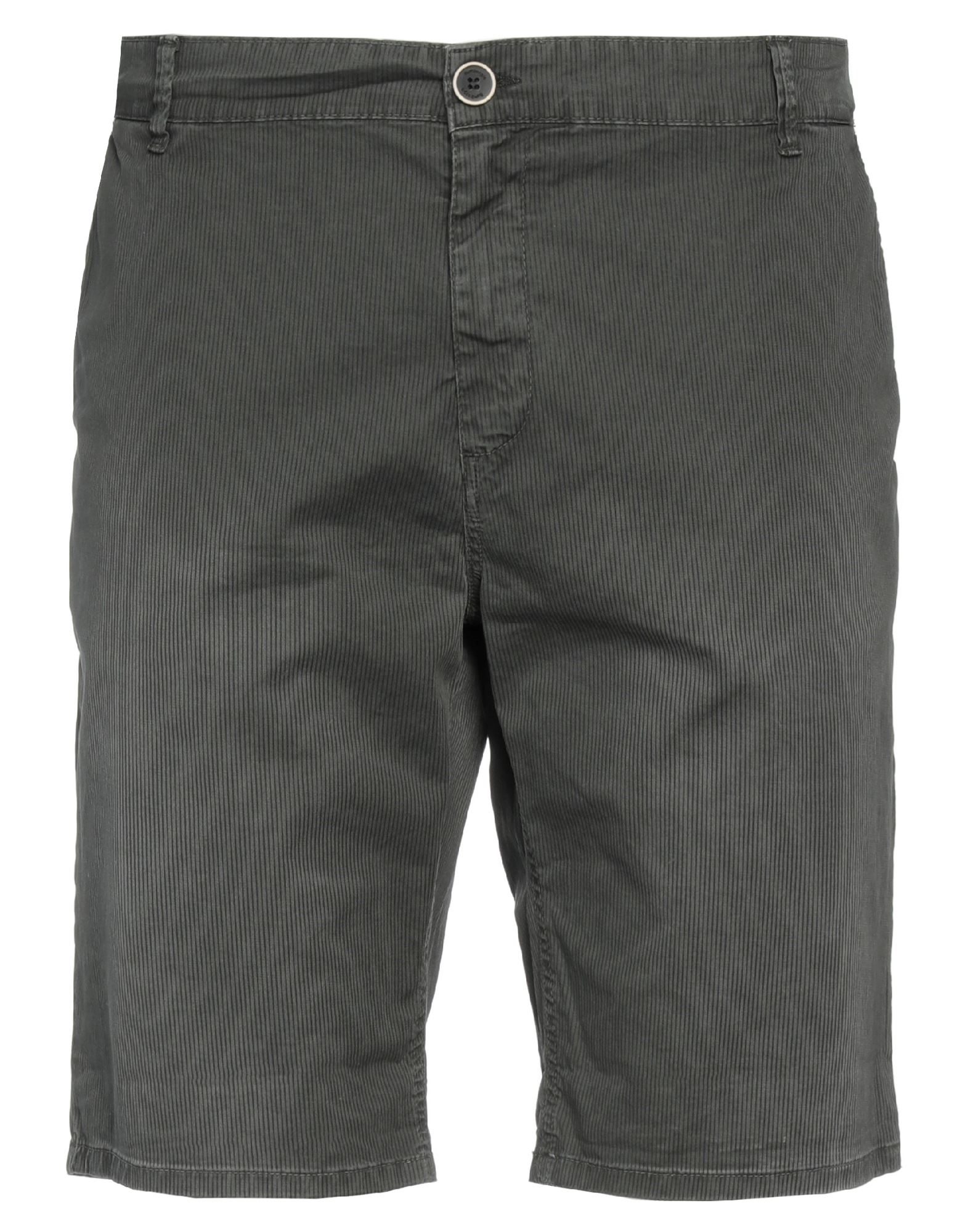 Bomboogie Man Shorts & Bermuda Shorts Dark Green Size 28 Cotton, Elastane