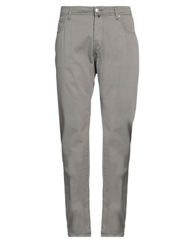 Jacob Cohёn Man Pants Dove Grey Size 37 Cotton, Elastane