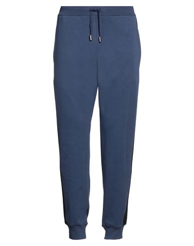 Cavalli Class Man Pants Slate Blue Size 3xl Cotton, Elastane
