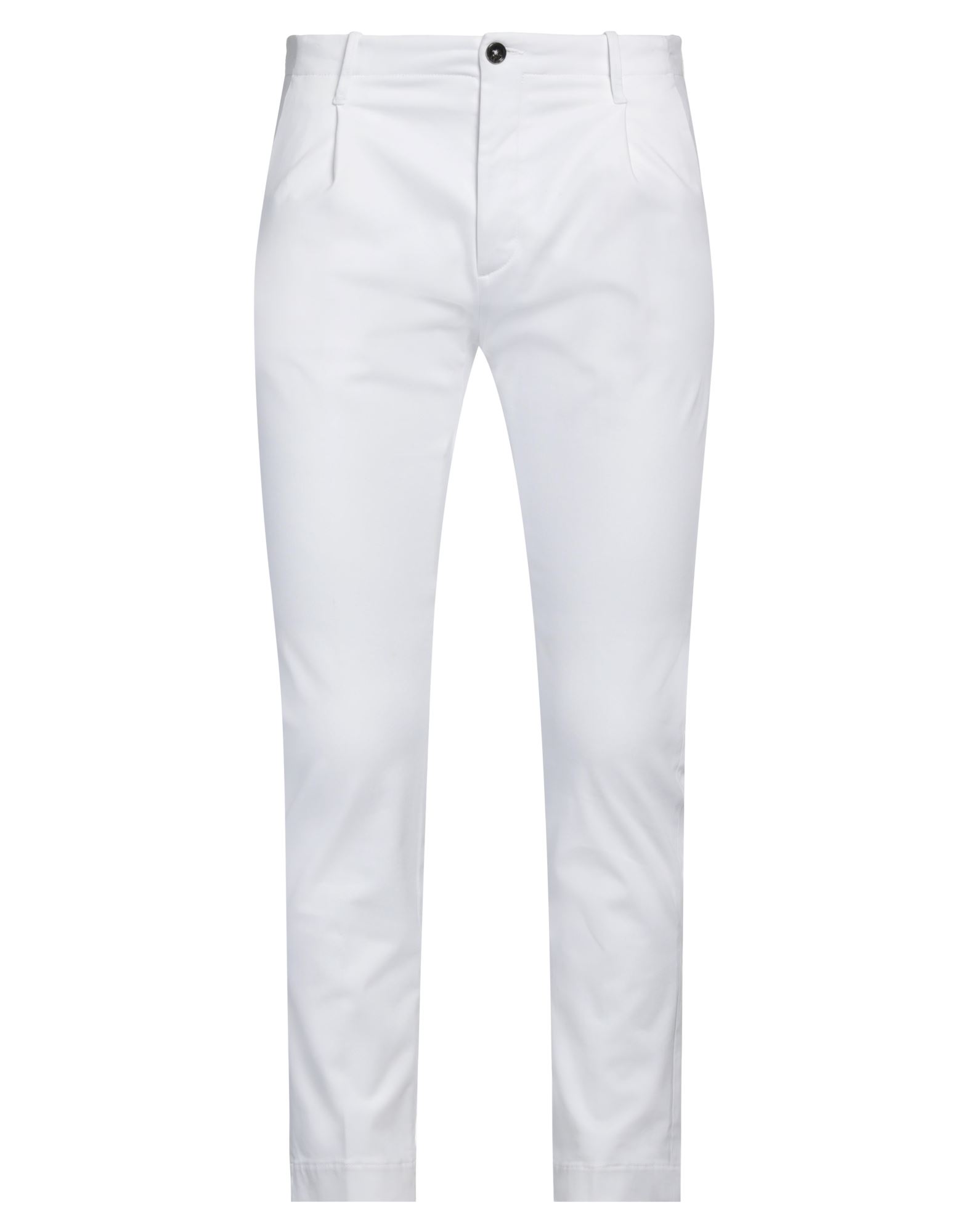 Nine:inthe:morning Nine In The Morning Man Pants White Size 36 Cotton, Elastane In White