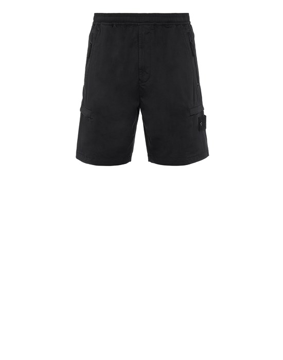 Sold out - STONE ISLAND L06F2 GHOST PIECE
 Bermuda Homme Noir