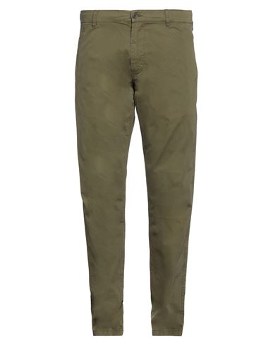 Aspesi Man Pants Military Green Size 38 Cotton
