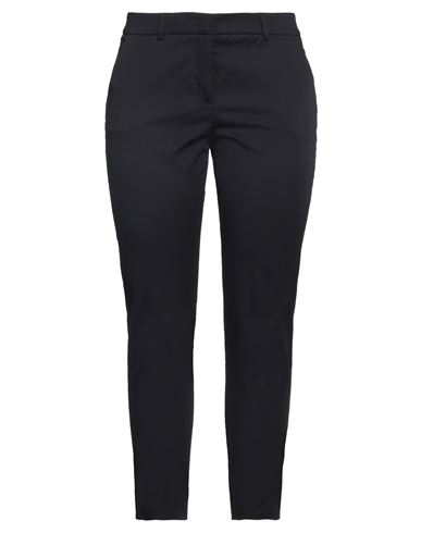 Cappellini By Peserico Woman Pants Midnight Blue Size 10 Cotton, Elastane In Black
