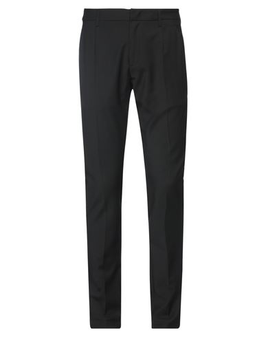 Shop Dondup Man Pants Black Size 30 Polyester, Virgin Wool, Elastane