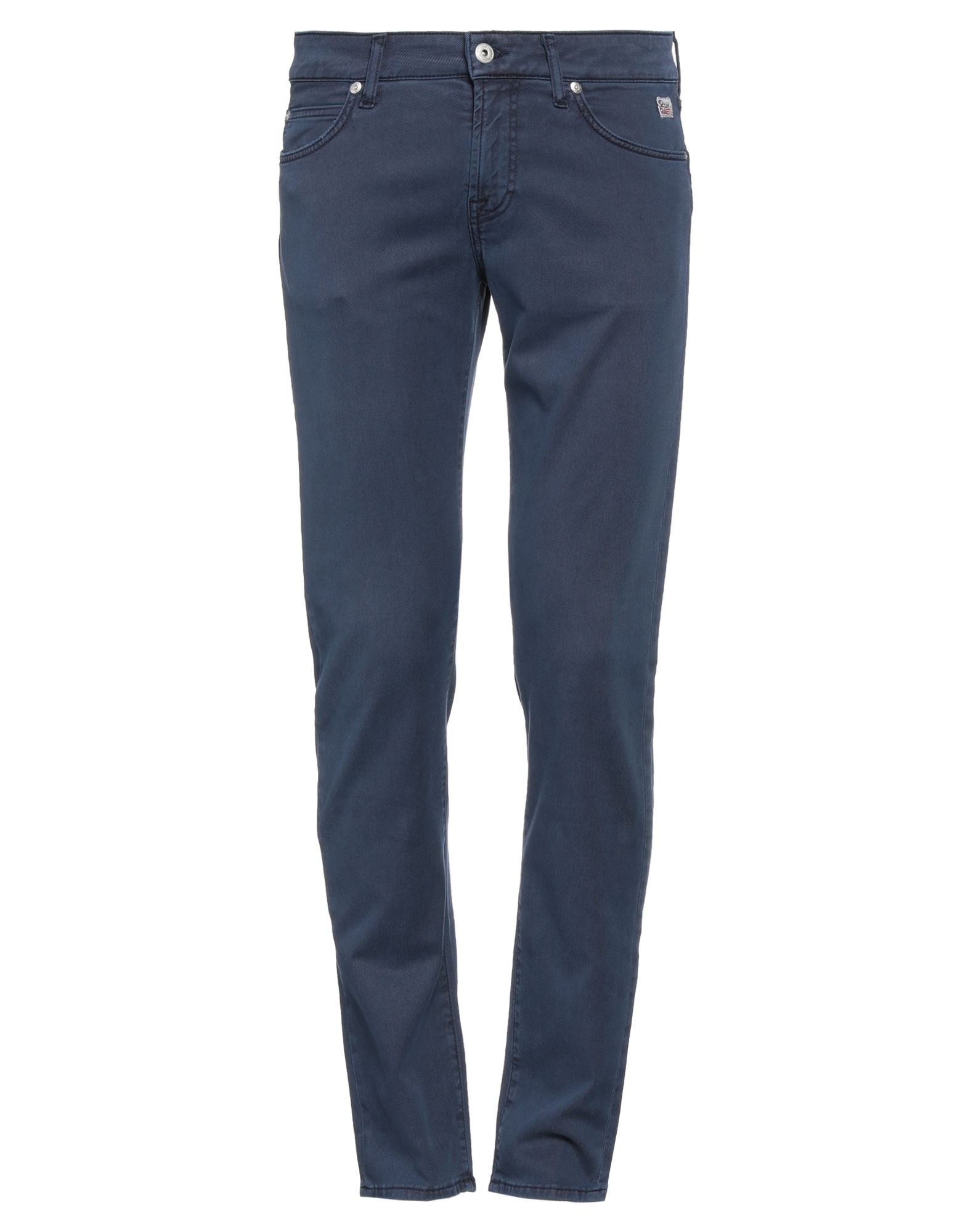 Roy Rogers Roÿ Roger's Man Pants Midnight Blue Size 31 Cotton, Lyocell, Elastane In Blue