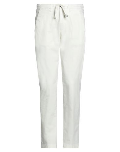 Briglia 1949 Man Pants Ivory Size 34 Tencel, Cotton, Linen, Elastane In White