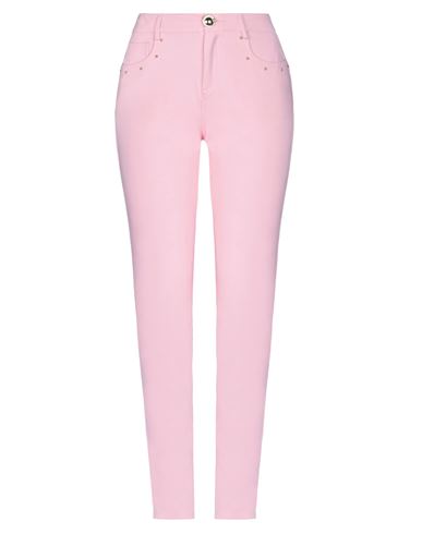 Повседневные брюки CAVALLI CLASS розового цвета