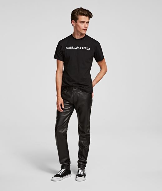 Image of Biker Leather Pants