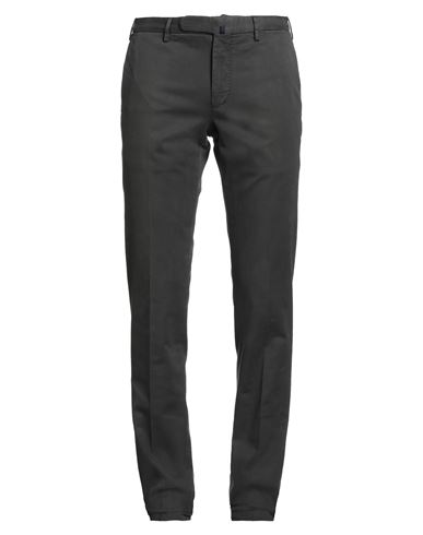 Incotex Man Pants Charcoal Size 34 Cotton, Elastane