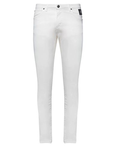 Повседневные брюки CAVALLI CLASS белого цвета