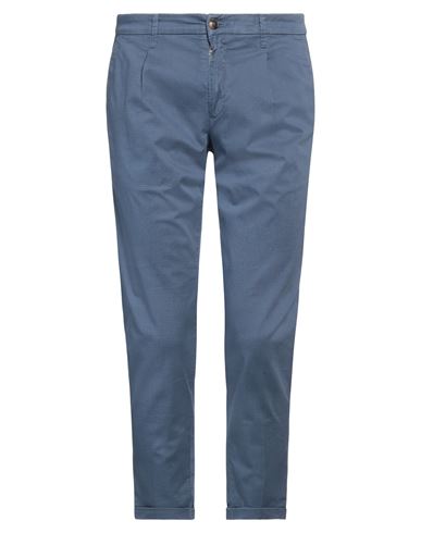 Man Pants Midnight blue Size 40 Cotton