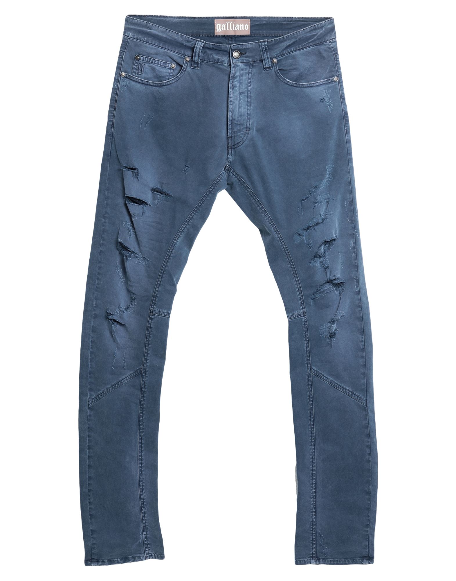 Galliano Pants In Slate Blue