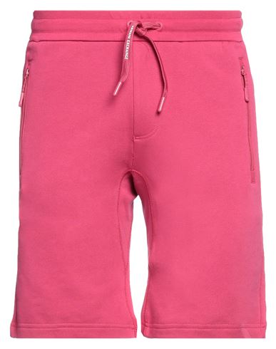 Armani Exchange Man Shorts & Bermuda Shorts Magenta Size Xs Cotton, Elastane