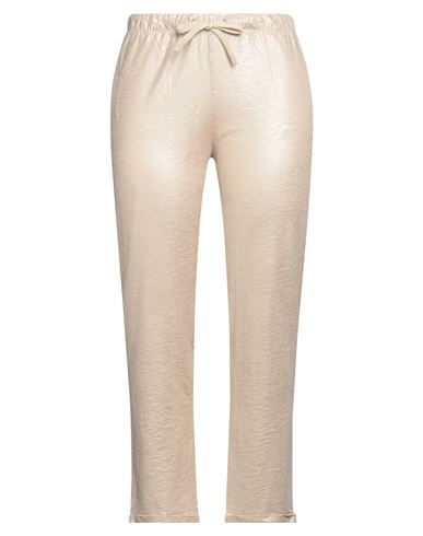 Majestic Filatures Woman Pants Cream Size 4 Linen, Elastane In White