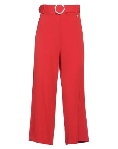 Fly Girl Woman Pants Red Size 10 Polyester, Elastane