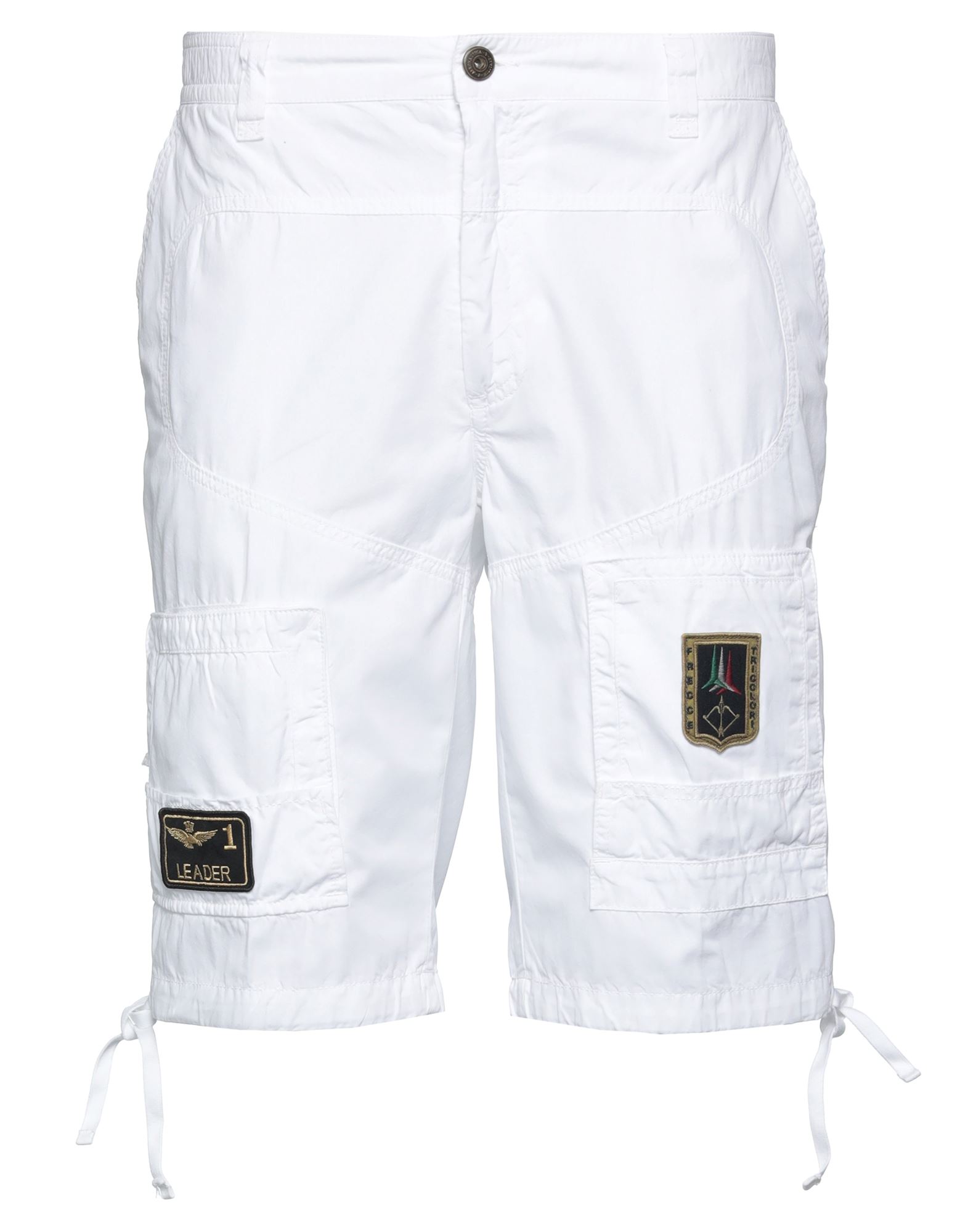 Aeronautica Militare Shorts & Bermuda Shorts In White