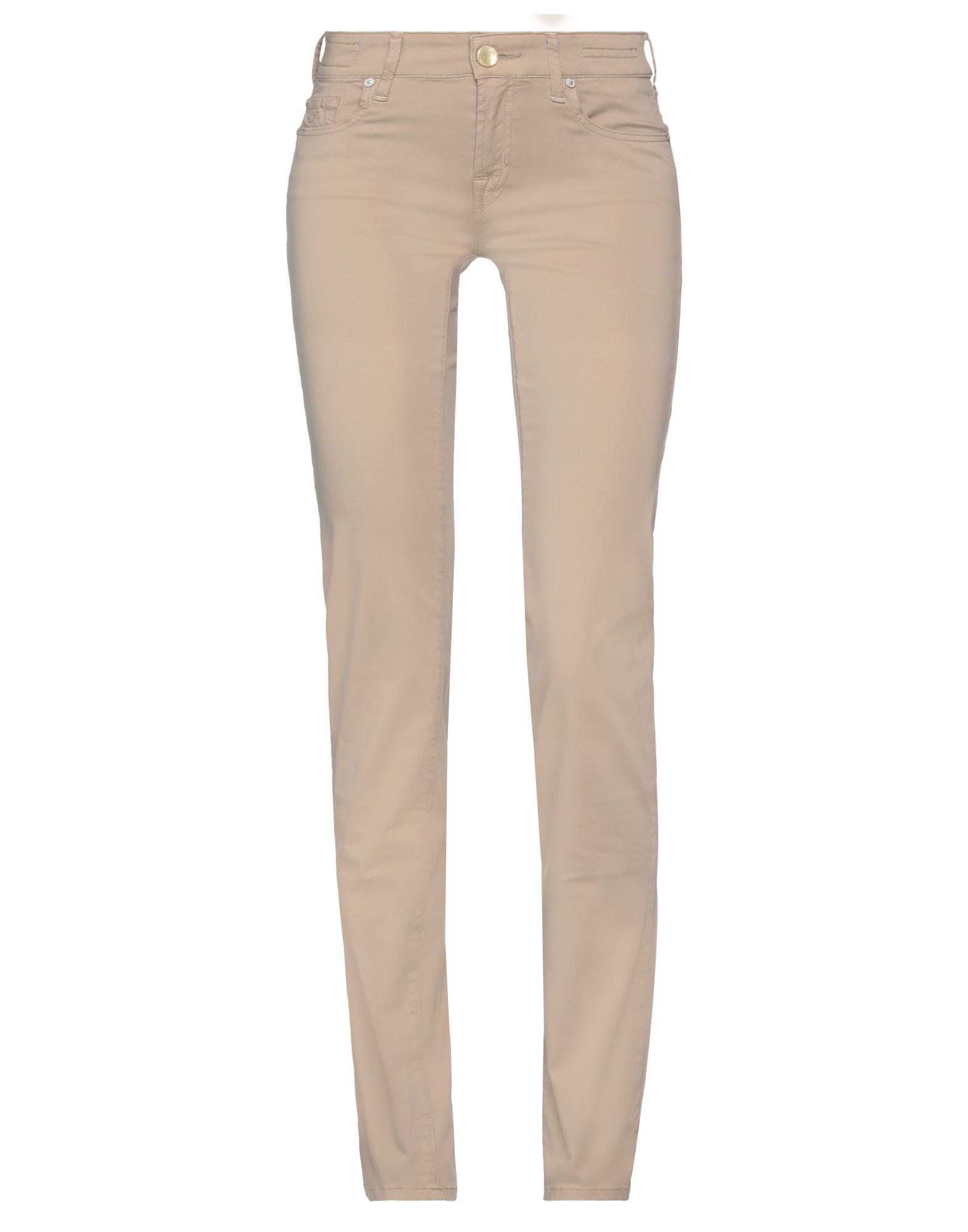 Shop Jacob Cohёn Woman Pants Beige Size 26 Lyocell, Cotton, Elastane