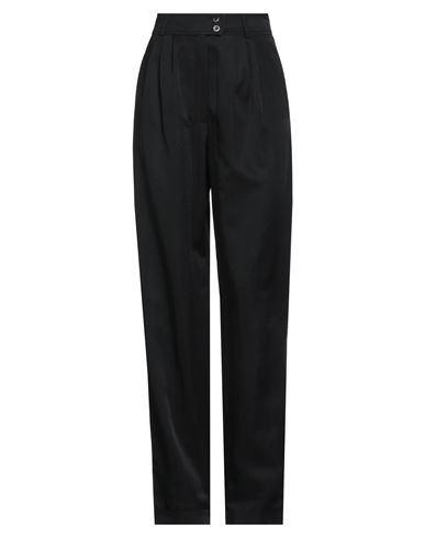 Paul & Joe Woman Pants Black Size 10 Viscose, Tencel, Polyamide