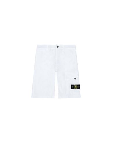STONE ISLAND JUNIOR Bermuda shorts Man L0412 f