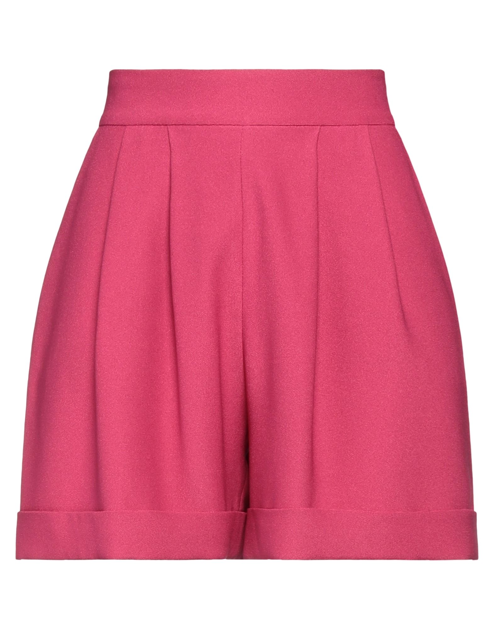 Hebe Studio Woman Shorts & Bermuda Shorts Fuchsia Size 8 Polyester In Pink
