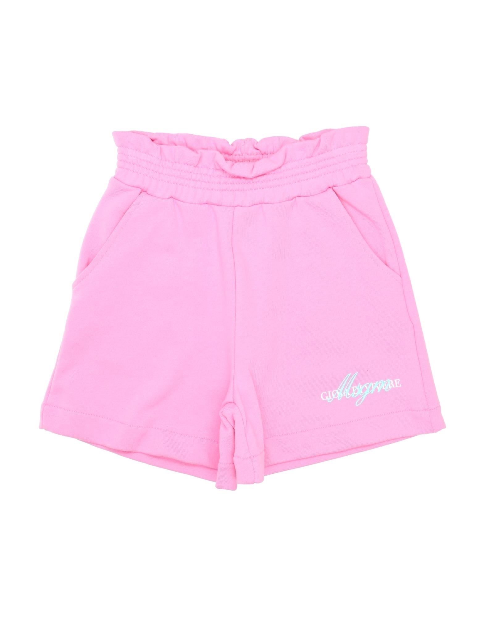 Msgm Toddler Girl Shorts & Bermuda Shorts Pink Size 4 Cotton