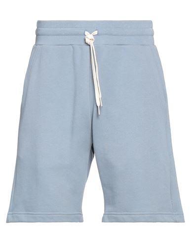 John Elliott Man Shorts & Bermuda Shorts Pastel Blue Size 4 Cotton, Polyurethane