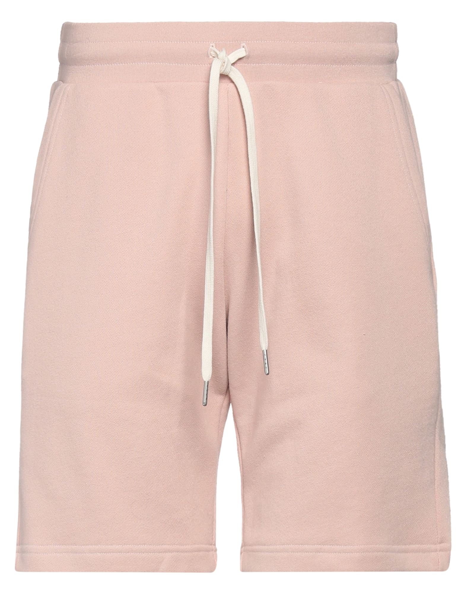 John Elliott Man Shorts & Bermuda Shorts Blush Size 2 Cotton, Polyurethane In Pink