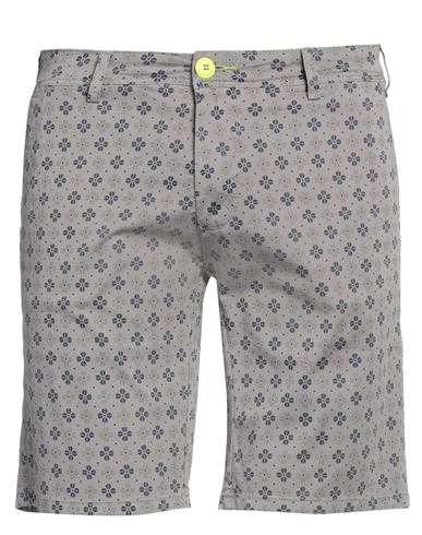 Shockly Man Shorts & Bermuda Shorts Grey Size 34 Cotton, Elastane