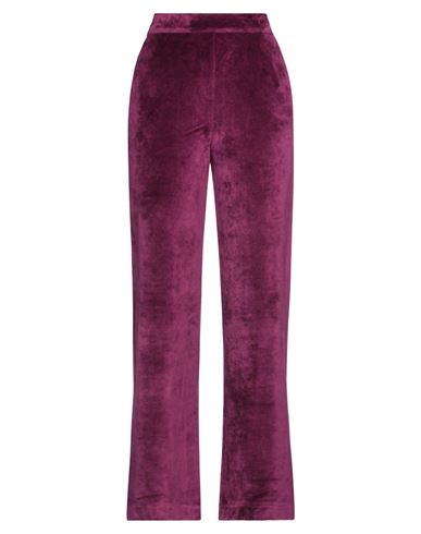Majestic Filatures Woman Pants Mauve Size 2 Cotton, Modal, Elastane In Purple