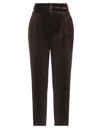 Woman Pants Camel Size 2 Polyester, Wool, Elastane