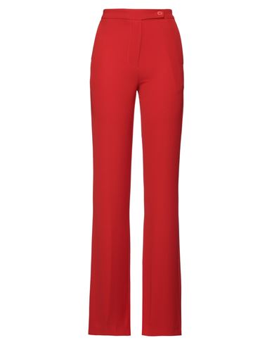 Gattinoni Woman Pants Red Size 4 Polyester, Elastane