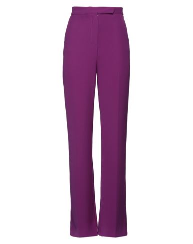 Gattinoni Woman Pants Mauve Size 4 Polyester, Elastane In Purple