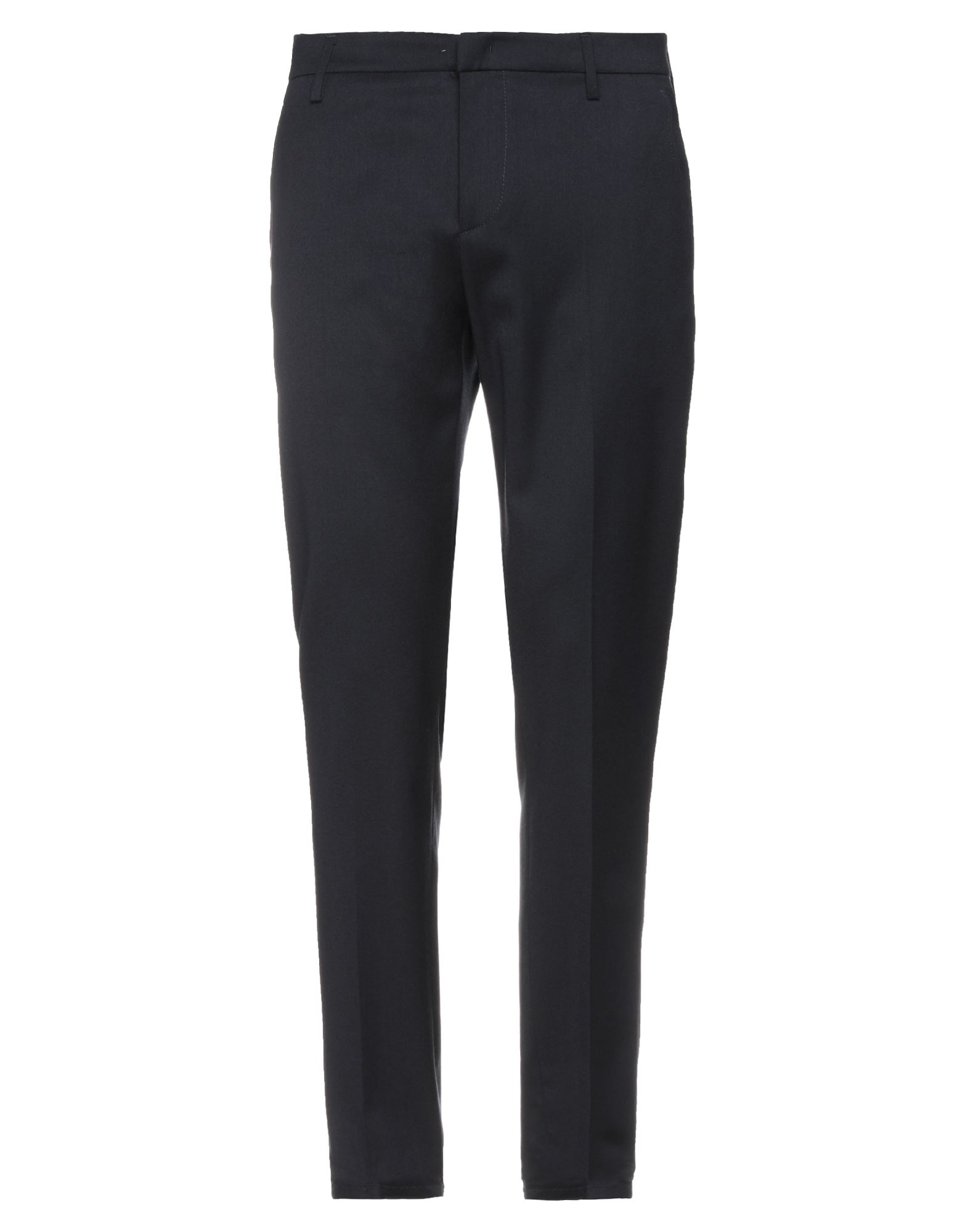 Dondup Man Pants Midnight Blue Size 31 Virgin Wool, Cotton, Elastane In Blue