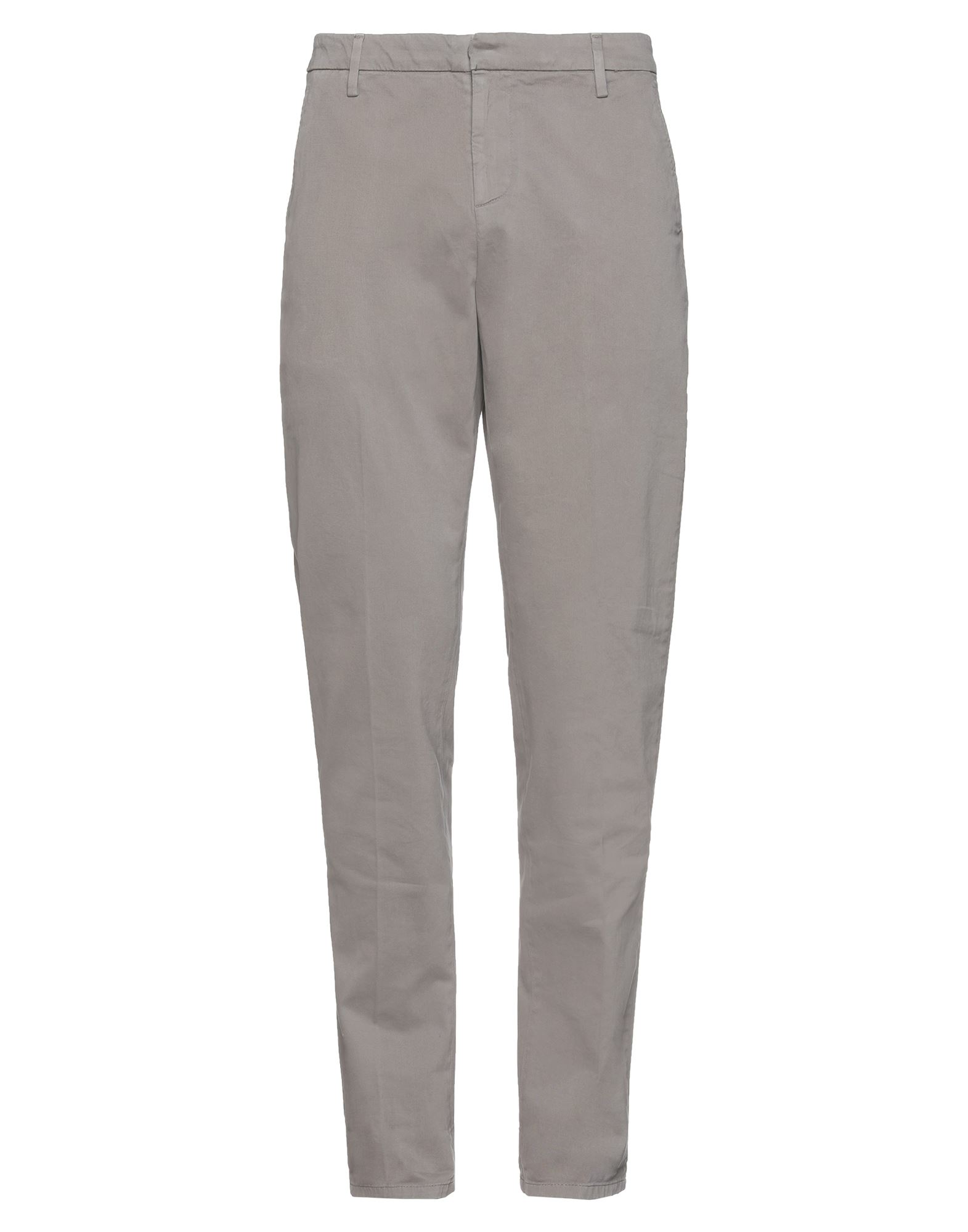 Shop Dondup Man Pants Grey Size 29 Cotton, Elastane