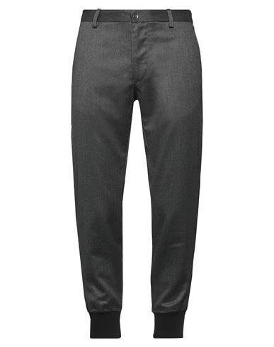 En Avance Man Pants Lead Size 28 Polyester, Viscose, Elastane In Grey